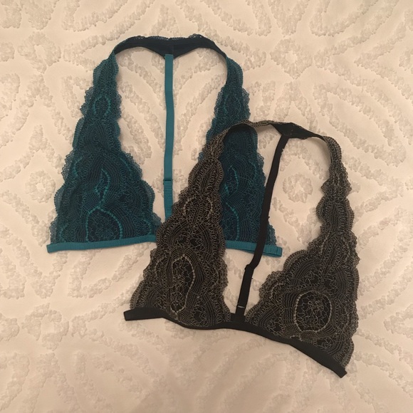 Free People Other - Free People Get Down Halter Bralette Bundle